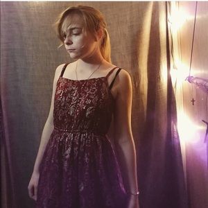 Abercrombie & Fitch Red Sun Dress